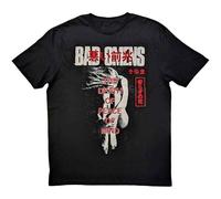Bad Omens T Shirt Take Me Band Logo Nouveau Officiel Unisex Noir Size L