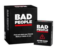 BAD PEOPLE Jeu Complet (Le Jeu de société auquel Vous ne Devriez Probablement Pas Jouer et Le Brutal Pack d'extension de NSFW)