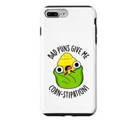 Bad Puns Give Me Corn-stipation Funny Corn Puns Coque pour iPhone 7 Plus/8 Plus