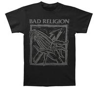 Bad Religion Men's Against The Grain T Shirt Black XL
