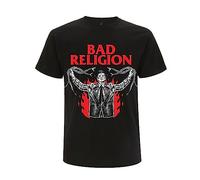 Bad Religion T-Shirt Homme Snake Preacher Noir, noir, Taille M