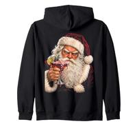 Bad Santa Cocktail de Noël drôle Sweat à Capuche