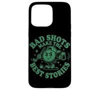 Bad Shots Make The Best Stories Golfeur Funny Golf Lover Coque pour iPhone 15 Pro Max