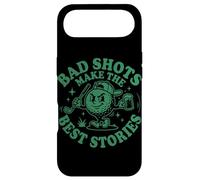 Bad Shots Make The Best Stories Golfeur Funny Golf Lover Coque pour iPhone Air
