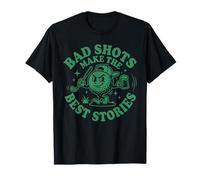 Bad Shots Make The Best Stories Golfeur Funny Golf Lover T-Shirt