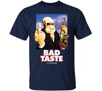 Bad Taste, Retro, Movie, Peter Jackson, Spitting Image, T-Shirt Black