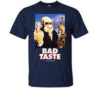 Bad Taste, Retro, Movie, Peter Jackson, Spitting Image, T-Shirt Navy L