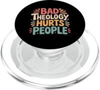 Bad Theology Hurts People Conscience chrétienne - PopSockets PopGrip pour MagSafe