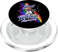 Bad Unicorn Funny Rainbow Unicorn Girls Mad Unicorn Amoureuse de licornes PopSockets PopGrip pour MagSafe
