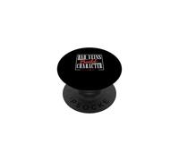 Bad Veins Build Character Phlébotomist Funny Phlébotomist Technologie de phlébotomie PopSockets PopGrip Adhésif