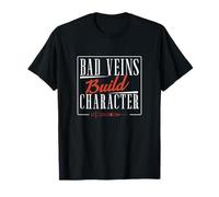 Bad Veins Build Character Phlébotomist Funny Phlébotomist Technologie de phlébotomie T-Shirt