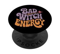 Bad Witch Energy Halloween Spirit PopSockets PopGrip Adhésif