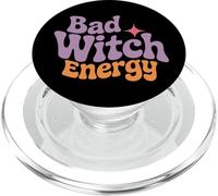 Bad Witch Energy Halloween Spirit PopSockets PopGrip pour MagSafe