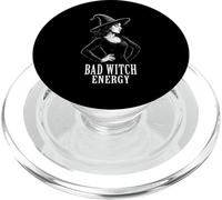 Bad Witch Energy Sassy Halloween Occulte Witchy Wicca PopSockets PopGrip pour MagSafe