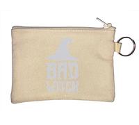 Bad Witch Porte-monnaie Chapeau Halloween Beige, beige, Taille unique