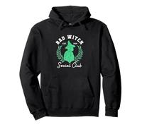 Bad Witch Social Club Est.1939 - Logo Sorcière Vert Sweat à Capuche