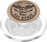 Bad Women Snake Dague Vintage Rebel Graphic PopSockets PopGrip pour MagSafe