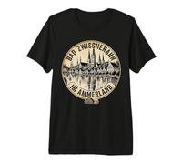 Bad Zwischenahn Im Ammerland Architecture Allemande du lac T-Shirt Haut de Gamme