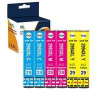 BADA 29XL Remplacement de Cartouche d'encre Compatible pour Epson 29XL pour Epson Expression Home XP-235 XP-245 XP-247 XP-330 XP-332 XP-335 XP-342 XP-345 XP-430 XP-432 XP-435 (Pack de 6)