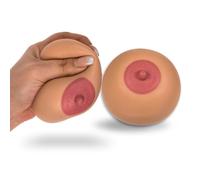 Bada Bing Lot de 2 balles anti-stress pour la poitrine - Cadeau amusant pour homme célibataire - Article de blague 53