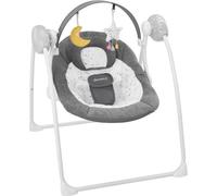 Badabulle Balancelle Electrique Confort - Pliable - Ultra Compact - Arche de jeux amovible, Moonlight