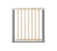 BADABULLE Barrière de sécurité pour porte « Safe & Lock », avec système à double action. (bois/métal)