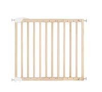 Badabulle - Barrière de sécurité enfant Deco Pop - Extensible 63 à 106 cm - Fixation vis - Naturel