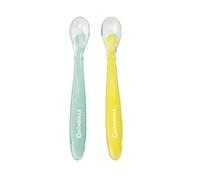 Badabulle Petites cuillères en silicone 3 mois+ 2 pièces