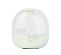 Badabulle Humidicateur d'air à Vapeur Froide Bubble - Veilleuse Multicolore - Autonomie 16h (Résevoir 2L) - Forme Compacte - Buse Orientable à 360° - Arrêt Automatique