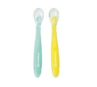 Badabulle - Lot de 2 cuillères en silicone