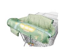 Badabulle Protège-siège chariot pour enfant - Universel - Poche de rangement et jouet sensoriel intégrés - Ultracompact
