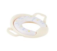 Badabulle Réducteur Toilette Avec Poignées - Confort Assise Moelleuse - 2 Poignées et Système Antidérapant - Universel Toutes Cuvettes - Facile à Nettoyer - Design Ludique, Mouette