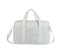 Badabulle Sac à langer Bowling, Grande Contenance 23L, Nombreuses poches, Matelas à langer inclus, Gris