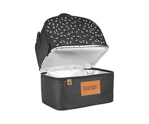 Badabulle Sac Isotherme Repas Pick et Go, Multipoches, Grande Contenance 5 L, Conservation Longue Durée au Froid (5h) ou au Chaud (3h), Imperméable, Idéal pour les Sorties en Famille