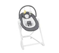 Badabulle Transat Bébé en Hauteur Compact'Up Moonlight - Inclinable - Pliable - Garantie à vie