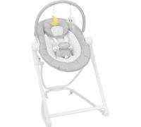 Badabulle Transat en hauteur Compact'Up, Pliage Ultra Compact, Confortable, Multipositions, Des la naissance, Candy