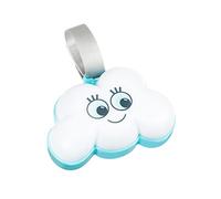 Badabulle Veilleuse Bébé Musicale & Lumineuse Nuage, Ultra Nomade, Petite Veilleuse qui S'accroche au Lit, parc…, Lumière Douce, 15 Berceuses & Bruits Blancs Intégrés, Arrêt Automatique 30min