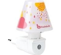 BADABULLE Veilleuse murale bébé, automatique, économie d'énergie, gouttes roses