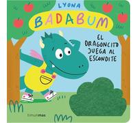 BADABUM. El dragoncito juega al escondite. Libro con solapas de tela