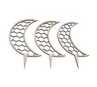 Badafaci 3 PCS Support d'escalade en Bois Composite pour Vignes, 30cm | Guide la croissance des tiges, la formation structurée des plantes, le support de jardin décoratif, pour les plantes