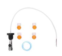 Badafaci 520736 Pièce de Rechange pour Interrupteur de Débit avec Fils Pré-pelés et Connecteurs étanches pour Systèmes de Cellules au Sel IC15 IC20 IC40 IC60, Capteur de Débit de Piscine