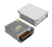Badafaci Adaptateur de Pilote d'alimentation de Commutateur, Alliage d'aluminium, Haute efficacité, Faible Ondulation, Transformateur de Lumière de Bande LED DC 24 V 5 A pour Imprimante 3D et