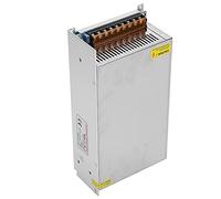 Badafaci Adaptateur de Pilote d'alimentation de Commutateur, Alliage d'aluminium, Haute efficacité, Faible Ondulation, Transformateur de Lumière de Bande LED DC 24 V 5 A pour Imprimante 3D et