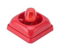 Badafaci Alarme Visuelle Sonore à LED Klaxon D'avertissement Stroboscopique avec 3 Modes Sonores Lumière Clignotante 115 DB pour Les Urgences de sécurité Incendie dans Les Espaces