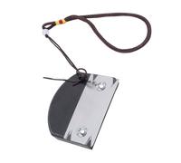 Badafaci bande Manuel pour le Travail du Bois, en Acier Inoxydable avec Base en ABS pour Chanfreinage du Bois, Grattoir à Filets, ébavurage de Placage PVC ABS, Mini Outil Portable pour