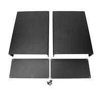 Badafaci Boîtier de Refroidissement en Aluminium pour Boîte de Jonction, | Boîtier électronique, Aluminium 6063 T5, Finition Mate Sablée, pour Projet Contrôleur Carte de Circuit GPS, Assemblage par