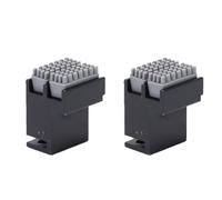 Badafaci Buse D'essuie-glace pour Imprimante 3D, 2 Pièces, Nettoyeur Hotend, Brosse en Silicone, Buse Plug and Play, Accessoires de Nettoyage pour P1P X1E