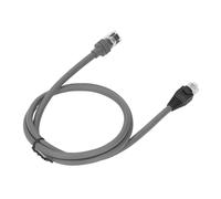 Badafaci Câble Ethernet Haut Débit 1200 Mbps pour Mini Satellite Rectangulaire Installation Facile Signal Fort Capuchons Résistants aux Intempéries Protection avec Kit Standard Gris (1 m / 3 Pieds)