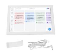 Badafaci Calendrier Numérique 10,1 Pouces, Planificateur Familial Intelligent avec écran Tactile, Tableau des Tâches, Liste de Tâches, Vues Mensuelles, Hebdomadaires et Quotidiennes, pour