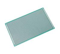 Badafaci Carte de Circuit imprimé Double Face avec Pas de 2,54 Mm pour Expériences électriques, Projets électroniques et Prototypage, 10 Planches à Pain en Fibre de Verre 9 X 15 Cm